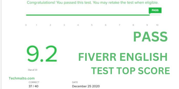 Fiverr English Test answers